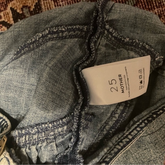 Mother The Ruffle Denim Mini Skirt - Picture 3 of 3